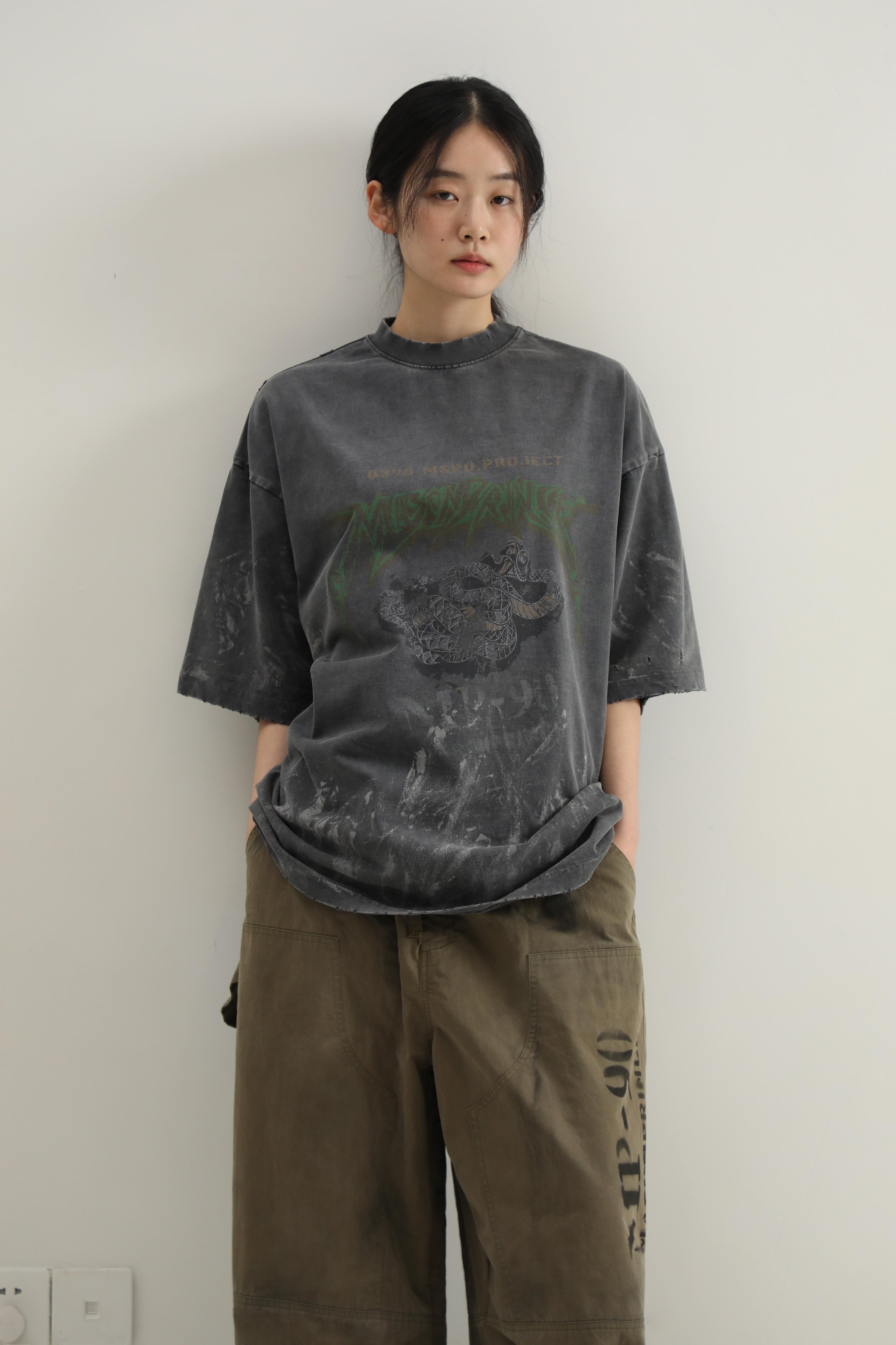 Masonprince 'Year of the Snake' Vintage-Style T-Shirt